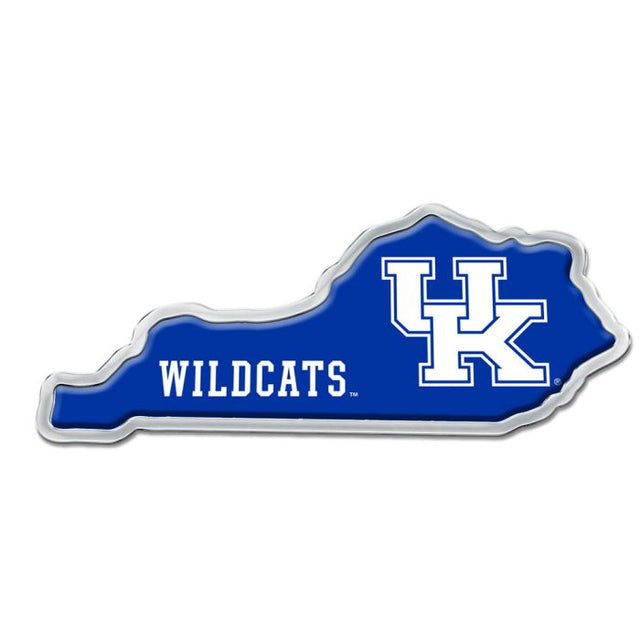 Kentucky Wildcats Chrome Metal Domed Emblem