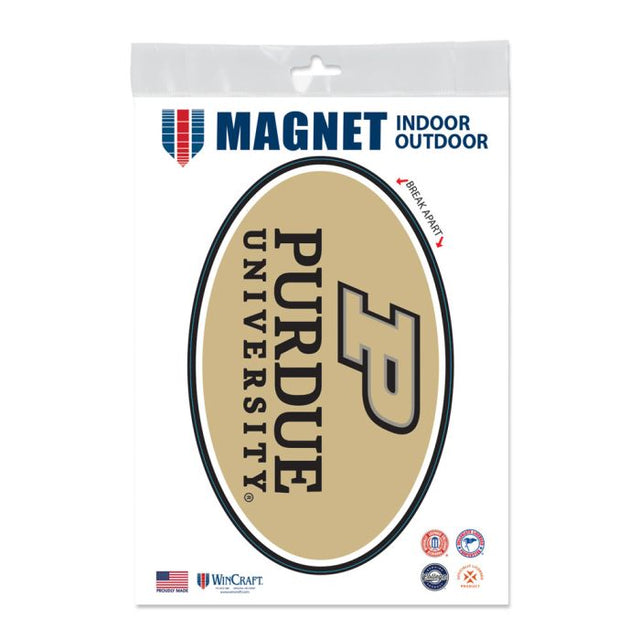 Imanes para exteriores de Purdue Boilermakers de 5" x 7"