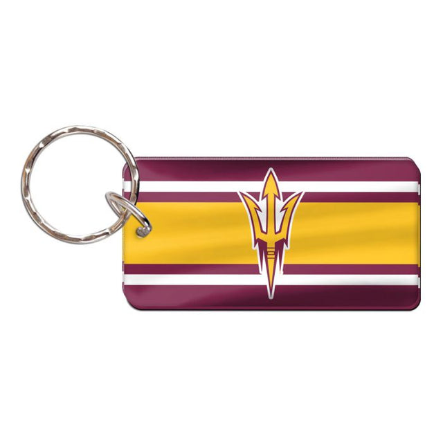 Arizona State Sun Devils Keychain Rectangle