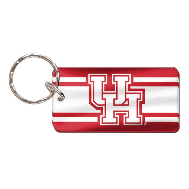 Llavero rectangular de los Houston Cougars