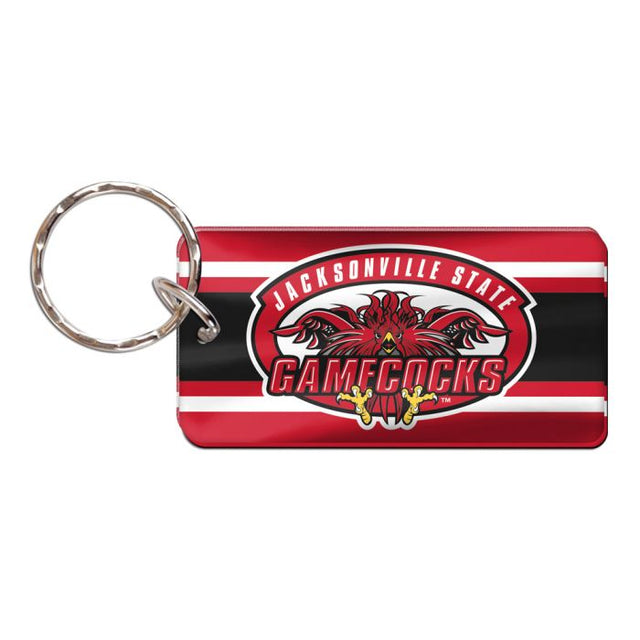 Jacksonville State Gamecocks Keychain Rectangle