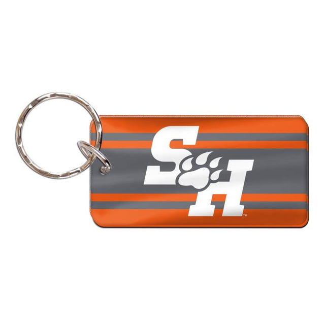 Sam Houston State Bearkats Keychain Rectangle