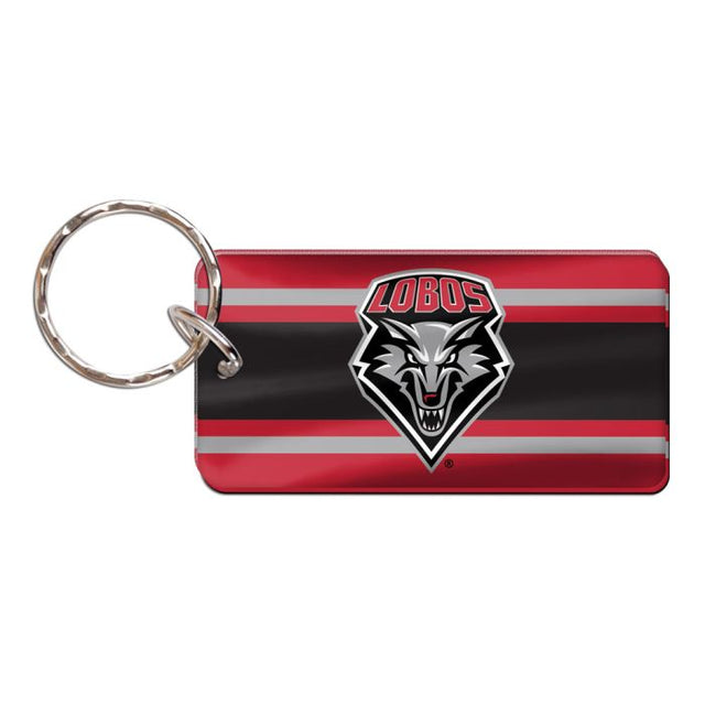 New Mexico Lobos Keychain Rectangle