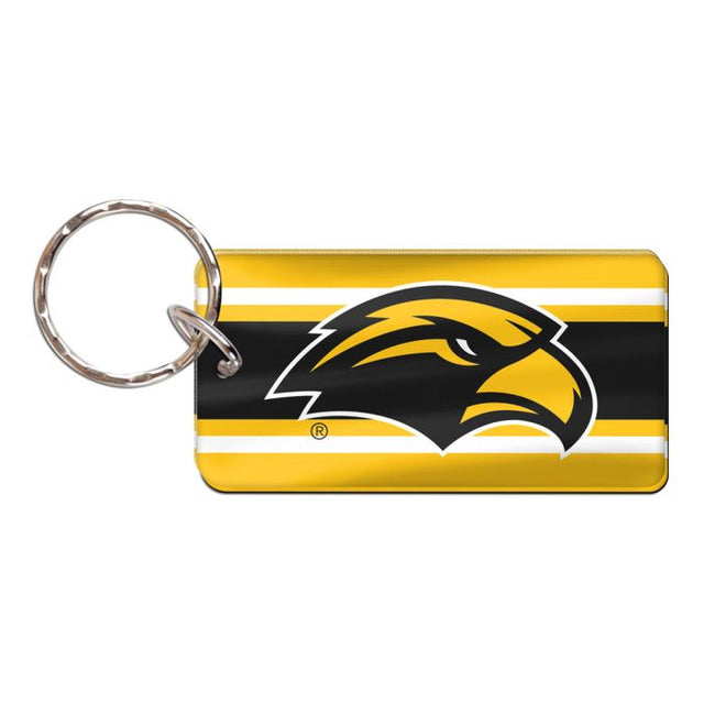 Southern Miss Golden Eagles Keychain Rectangle