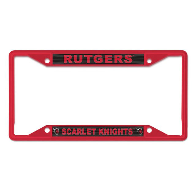 Rutgers Scarlet Knights Lic Plt Frame S/S