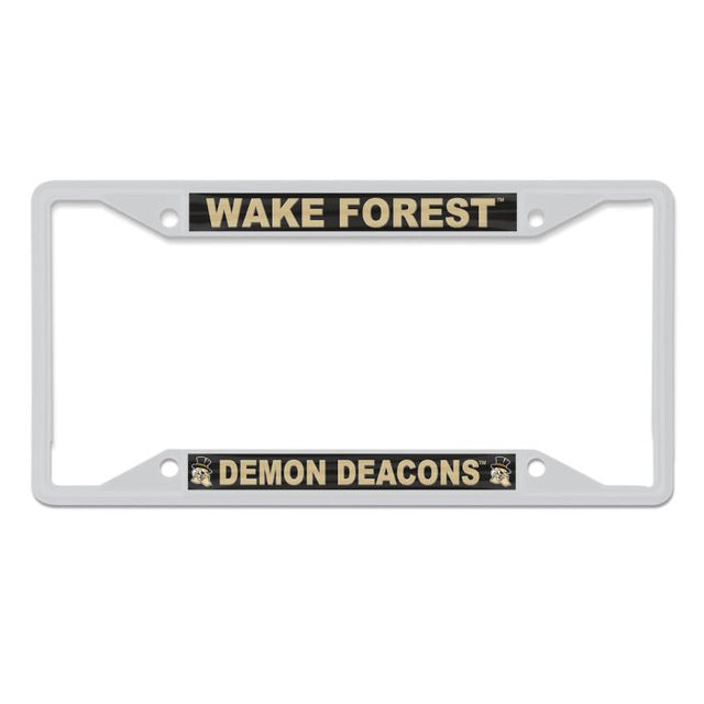 Wake Forest Demon Deacons Lic Plt Frame S/S