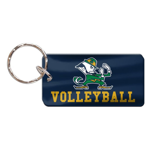 Notre Dame Fighting Irish Keychain Rectangle