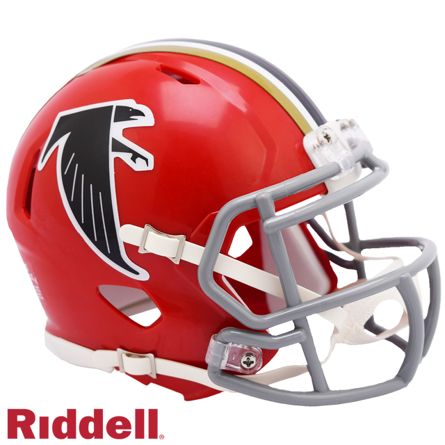 Réplica de casco de los Atlanta Falcons Riddell Mini Speed ​​Style 1966-1969 T/B