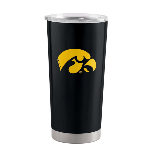 Vaso de viaje Iowa Hawkeyes de 20 oz de acero inoxidable