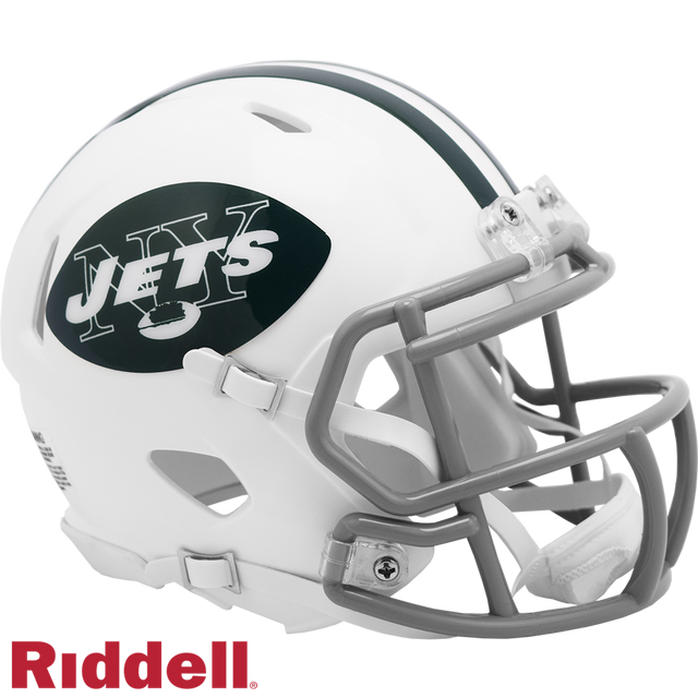 Réplica de casco de los New York Jets Riddell Mini Speed ​​Style 1965-1977 T/B