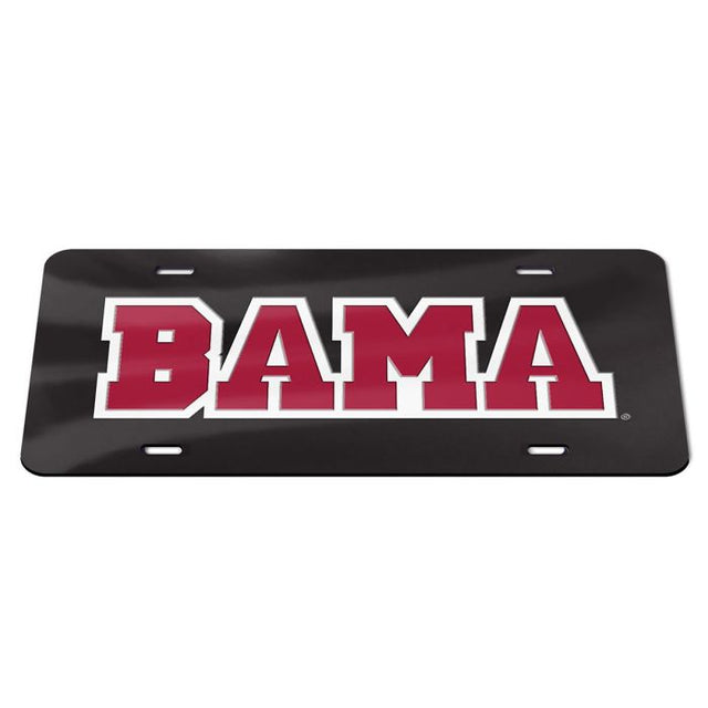 Alabama Crimson Tide Specialty Acrylic License Plate