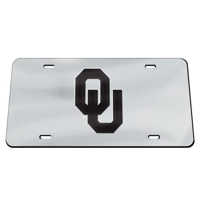 Oklahoma Sooners Acrylic Classic License Plates