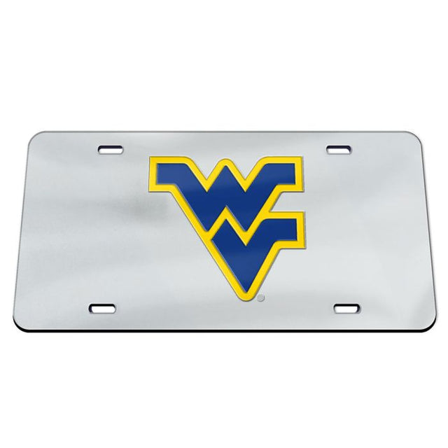 Matrícula acrílica especial de los Mountaineers de West Virginia