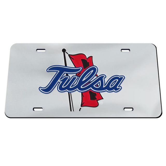 Tulsa Golden Hurricanes Specialty Acrylic License Plate