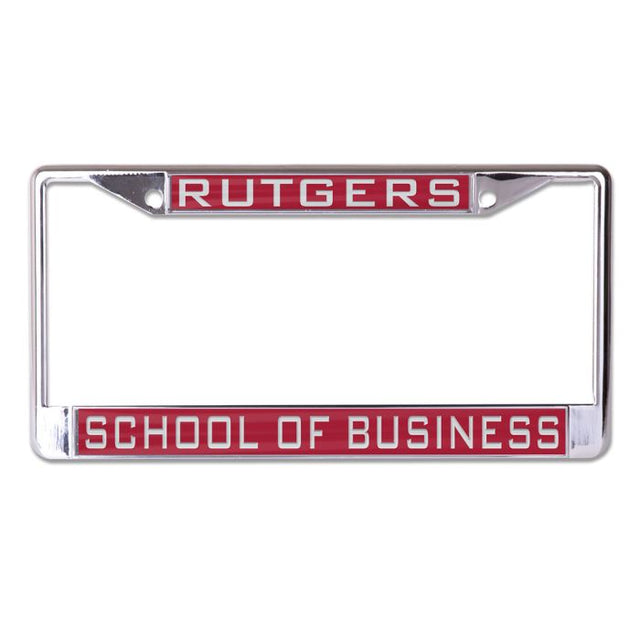 Rutgers Scarlet Knights Lic Plt Frame S/L Printed