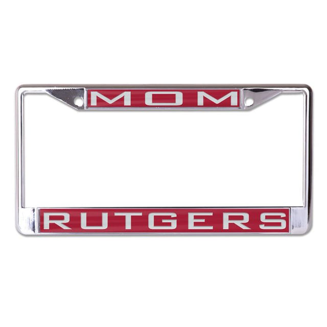 Rutgers Scarlet Knights Lic Plt Frame S/L Printed