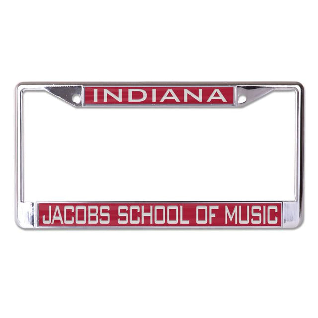 Indiana Hoosiers Lic Plt Frame S/L Printed