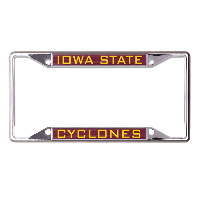 Iowa State Cyclones Lic Plt Frame S/S Printed