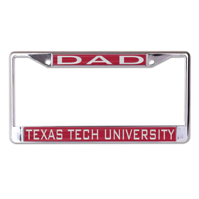 Texas Tech Red Raiders Lic Plt Frame S/L Printed