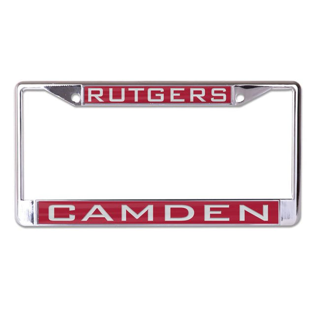 Rutgers Scarlet Knights Lic Plt Frame S/L Printed