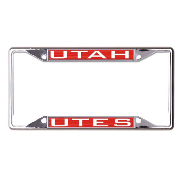 Utah Utes Lic Plt Frame S/S Printed