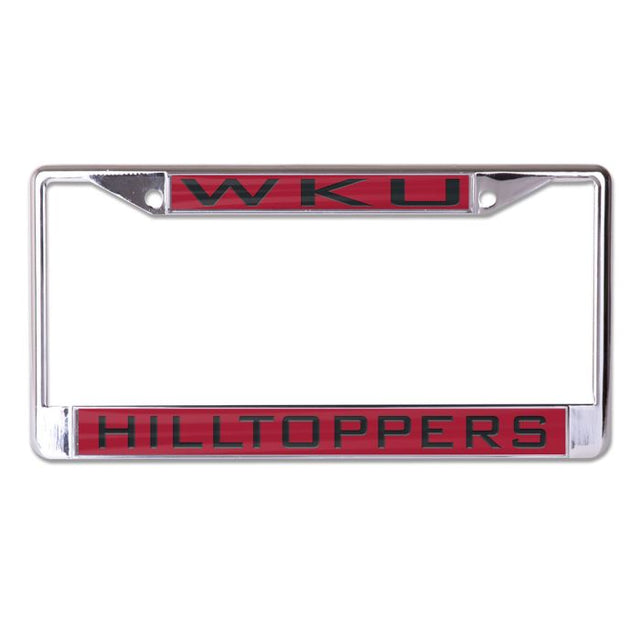 Marco con licencia Hilltoppers de Western Kentucky impreso en talla S/L