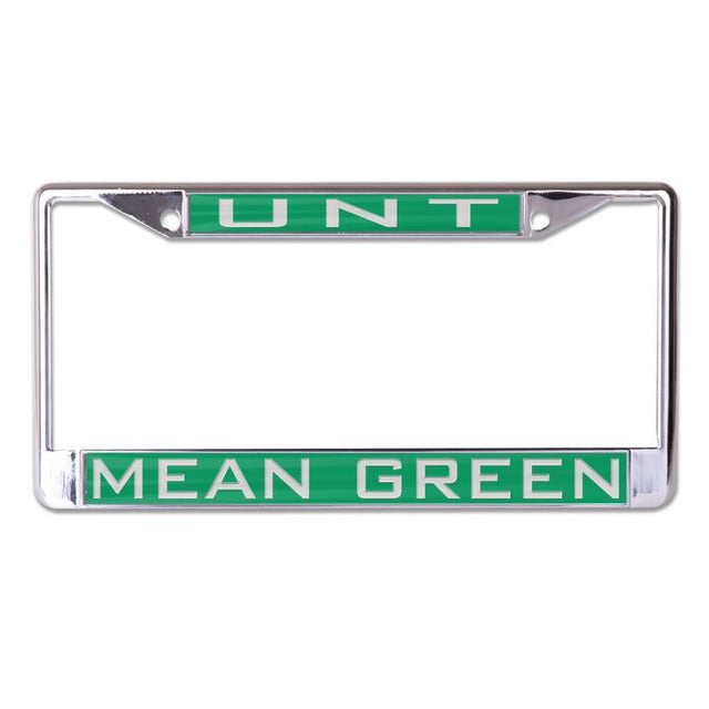 North Texas Mean Green Lic Plt Frame S/L Printed