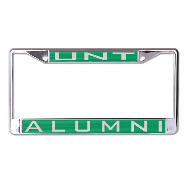 North Texas Mean Green Lic Plt Frame S/L Printed