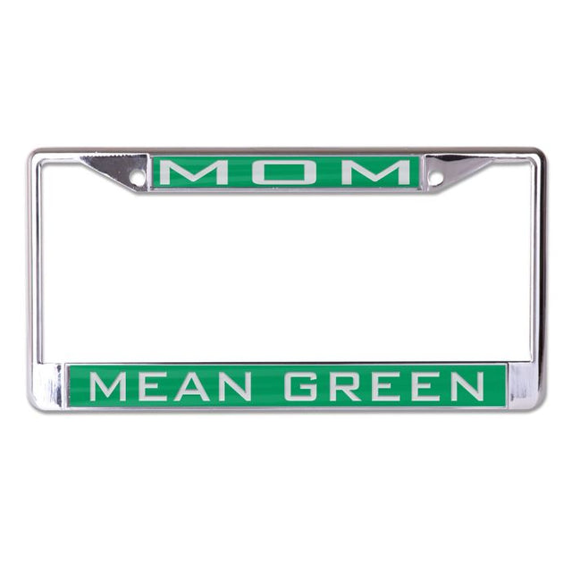 North Texas Mean Green Lic Plt Frame S/L Printed