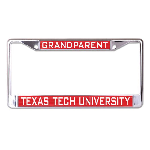 Marco con licencia de Texas Tech Red Raiders Plt, talla pequeña, estampado