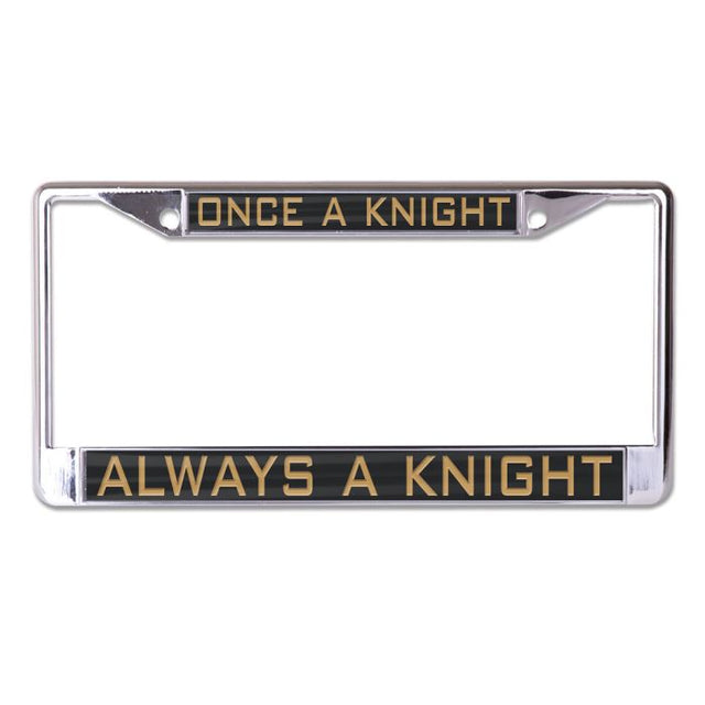 UCF Knights Lic Plt Frame S/L Printed