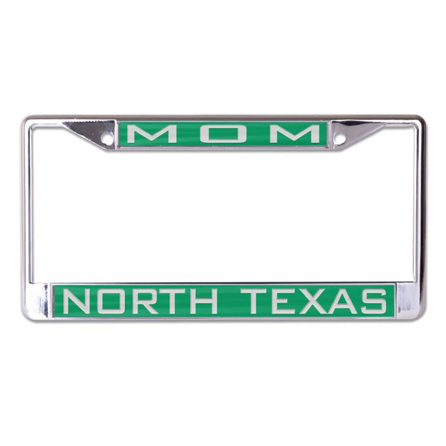 North Texas Mean Green Lic Plt Frame S/L Printed