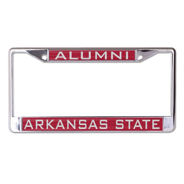 Arkansas State Red Wolves Lic Plt Frame S/L Printed