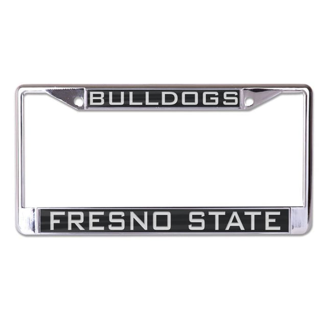 Marco de licenciatura en talla pequeña y grande con estampado de los Bulldogs de Fresno State