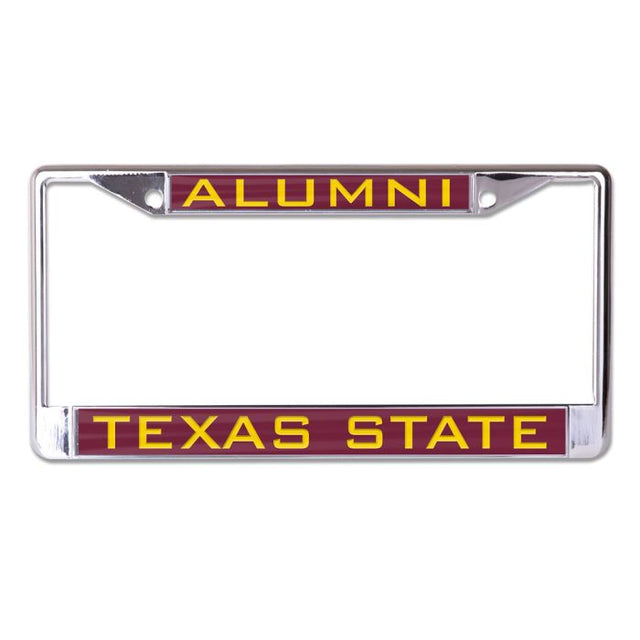 Texas State Bobcats Lic Plt Frame S/L Printed