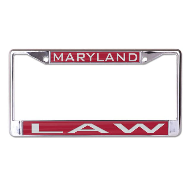 Maryland Terrapins Lic Plt Frame S/L Printed