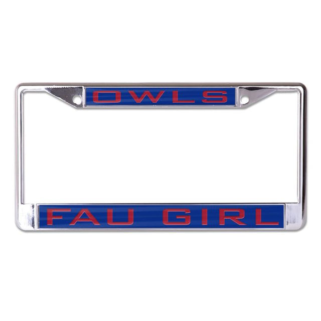 Florida Atlantic Owls Lic Plt Frame S/L Printed