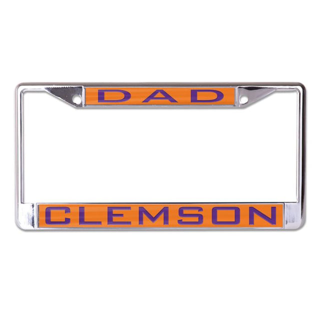 Clemson Tigers Lic Plt Frame S/L Printed