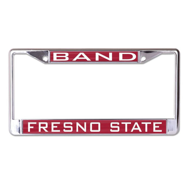 Fresno State Bulldogs Lic Plt Frame S/L Printed