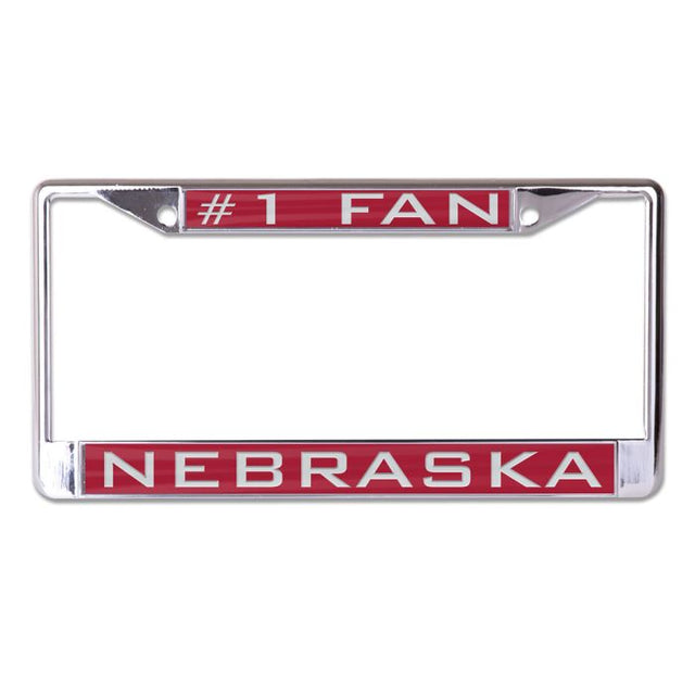 Nebraska Cornhuskers Lic Plt Frame S/L Printed