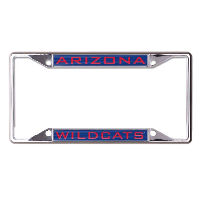 Marco de acero inoxidable con licencia de Arizona Wildcats impreso