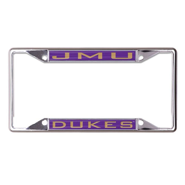 James Madison Dukes Lic Plt Frame S/S Printed