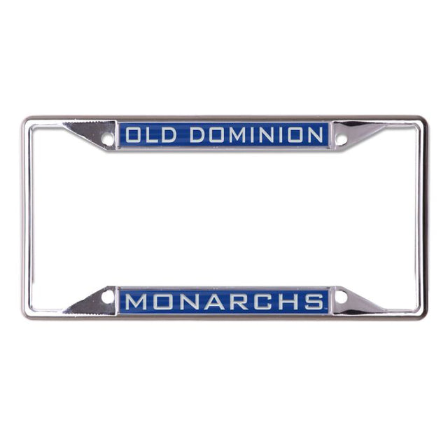 Marco de licencia de Old Dominion Monarchs, de acero inoxidable, estampado