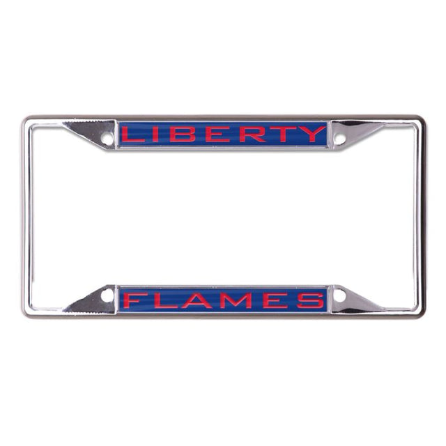 Liberty Flames Lic Plt Frame S/S Printed