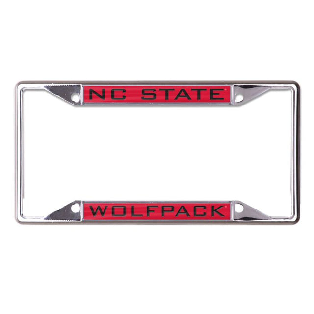 NC State Wolfpack Lic Plt Frame S/S Printed