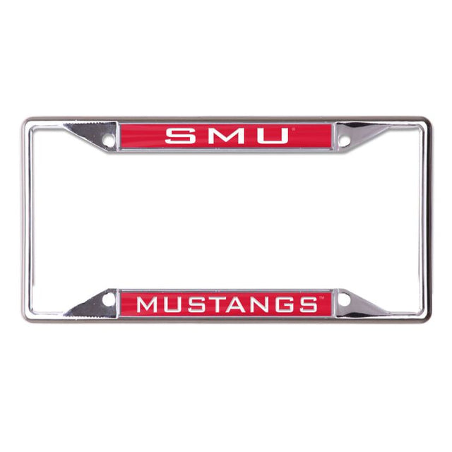 Southern Methodist Mustangs Lic Plt Frame S/S Printed