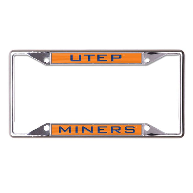 UTEP Miners Lic Plt Frame S/S Printed