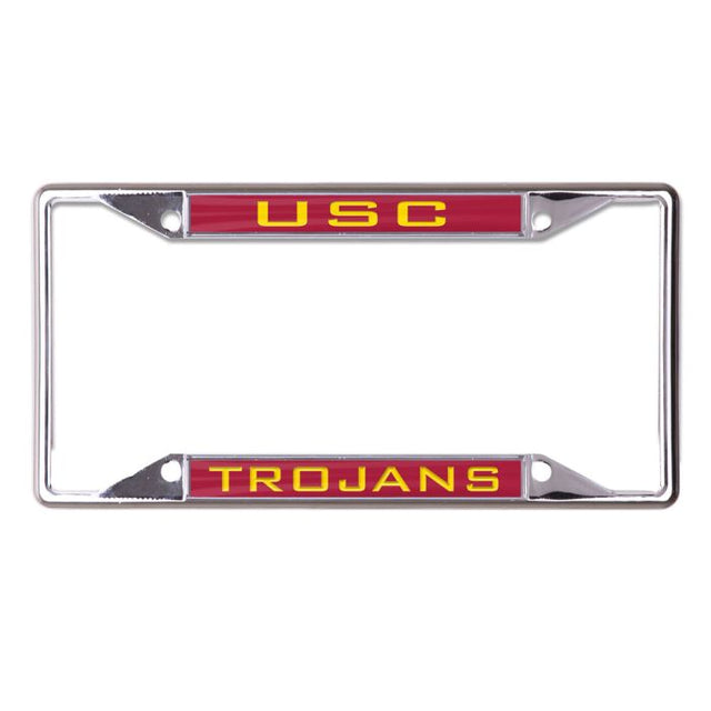 USC Trojans Lic Plt Frame S/S Impreso