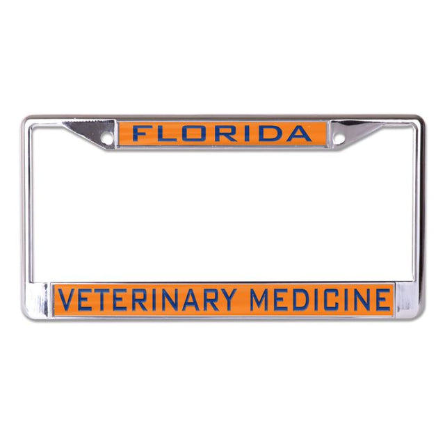 Florida Gators FLORIDA VETERINARY MEDICINE ORANGE Lic Plt Frame S/L Printed