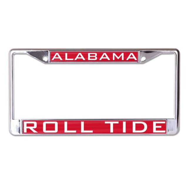 Alabama Crimson Tide Lic Plt Frame S/L Printed